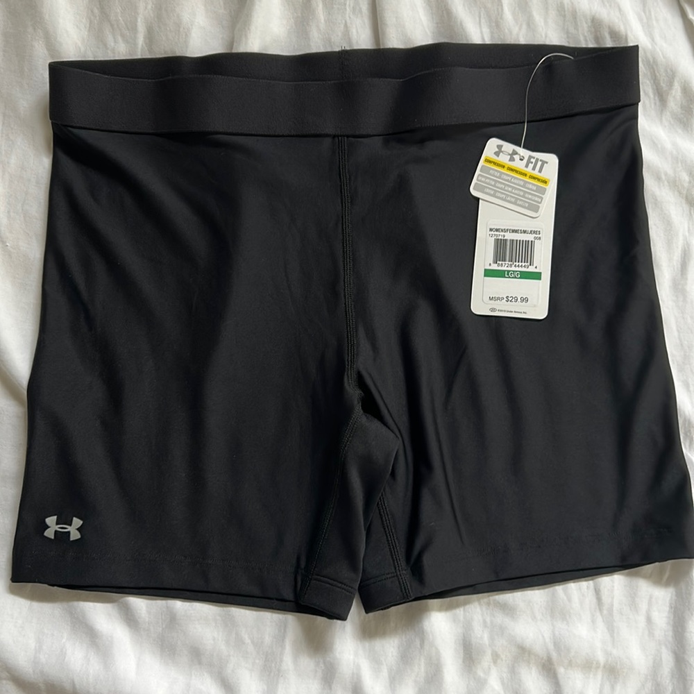 Under armor biker shorts